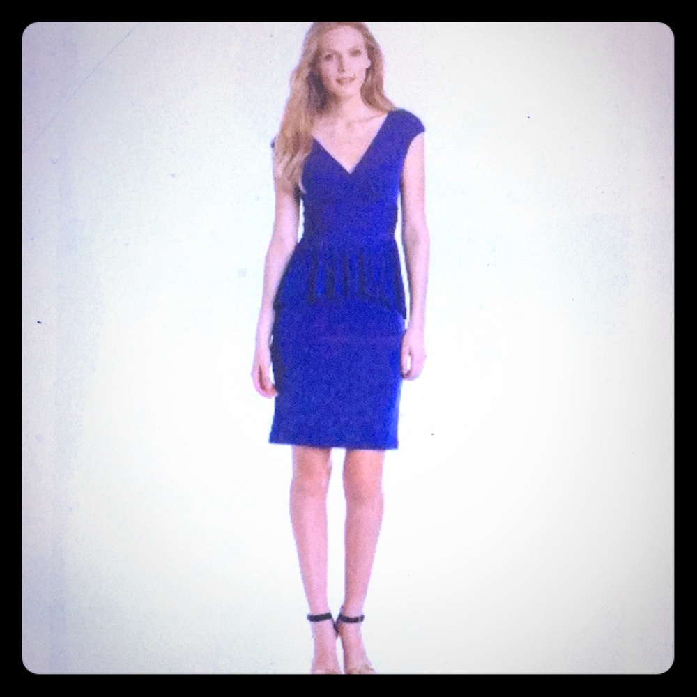 Gorgeous Sapphire Blue Cocktail Dress